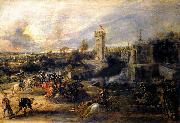 Peter Paul Rubens Tournament in front of Castle Steen oil painting